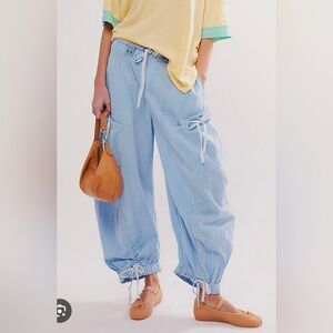 Free people outta sight parachute pant
